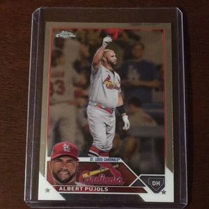 Albert Pujols baseball card